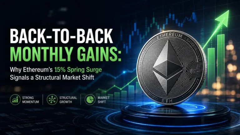 Back-to-Back Monthly Gains Why Ethereum’s 15% Spring Surge Signals a Structural Market Shift