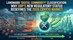 Landmark Digital Commodity Classification Why XRP’s New Regulatory Status Redefines the 2026 Crypto Market