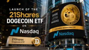 Launch of the 21Shares Dogecoin ETF on the Nasdaq Institutionalization of the Scrypt-Based Commodity