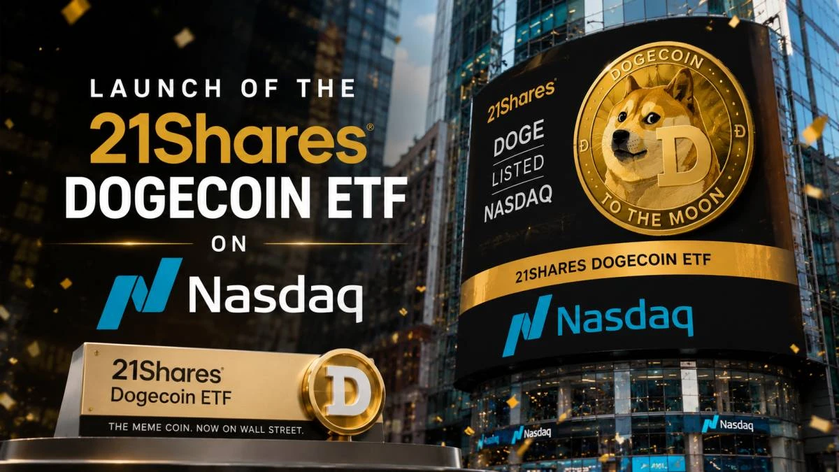 Launch of the 21Shares Dogecoin ETF on the Nasdaq Institutionalization of the Scrypt-Based Commodity