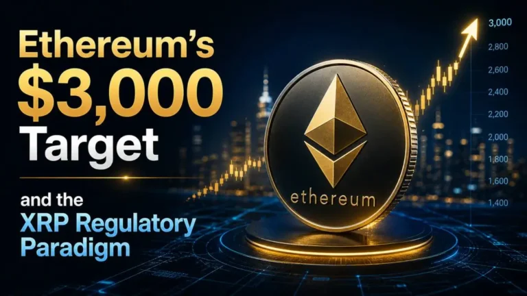 The 2026 Institutional Digital Asset Revolution Analyzing Ethereum’s $3,000 Target and the XRP Regulatory Paradigm