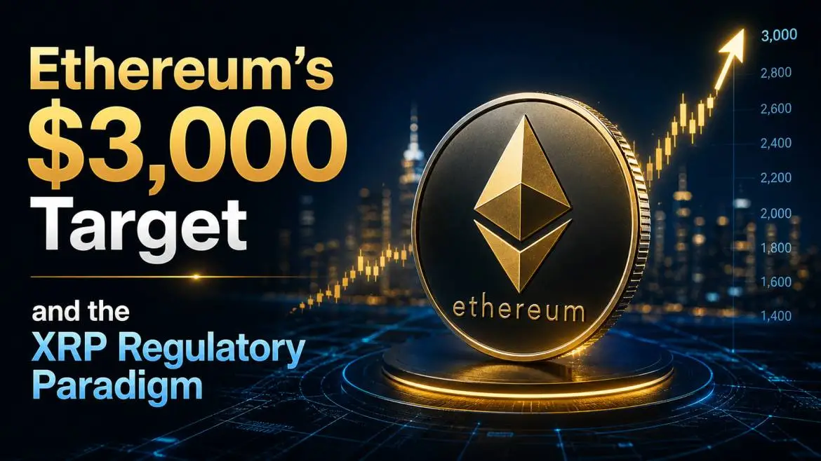 The 2026 Institutional Digital Asset Revolution Analyzing Ethereum’s $3,000 Target and the XRP Regulatory Paradigm