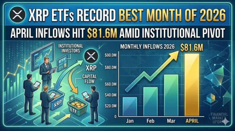 XRP ETFs Record Best Month of 2026 April Inflows Hit $81.6M Amid Institutional Pivot